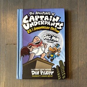 Captain Underpants 25th Anniversary Edition Book